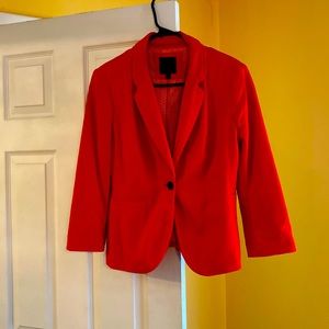 Burnt orange Blazer no rips or flaws. Great Condition